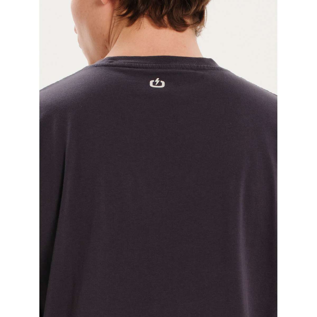 EMERSON LOGO MEN’S REGULAR FIT COTTON SHORT SLEEVE T-SHIRT 251.EM33.39 STONE BLUE