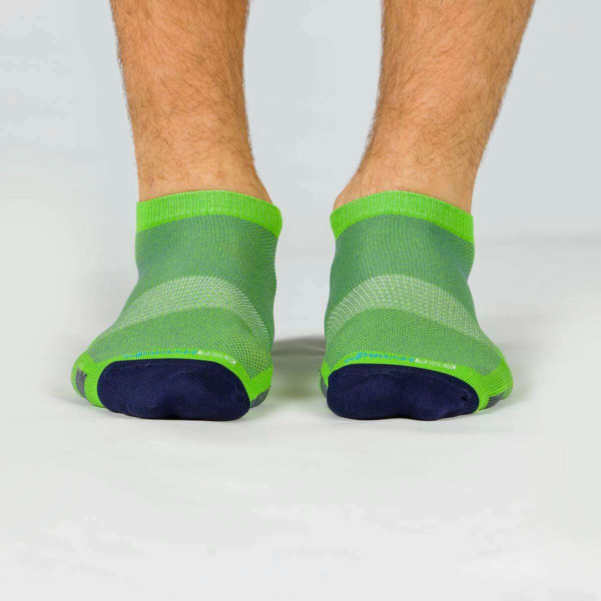 GSA MEN΄S HYDRO[+]620 ULTRALIGHT PERFORMANCE ATHLETIC SOCKS 3PACK BLUE-GREEN-BLUE - Μπλε-Πράσινο-Μπλε- 43-46