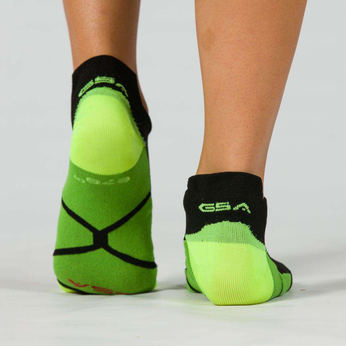 GSA WOMEN΄S HYDRO[+]676 SPORTS SOCKS 3Pack Black-Fuchsia-Yellow-Blue