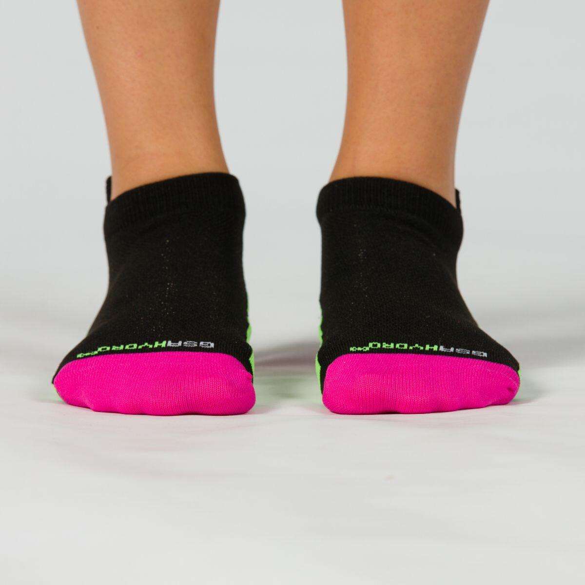 GSA WOMEN΄S HYDRO[+]676 SPORTS SOCKS 3Pack Black-Fuchsia-Yellow-Blue