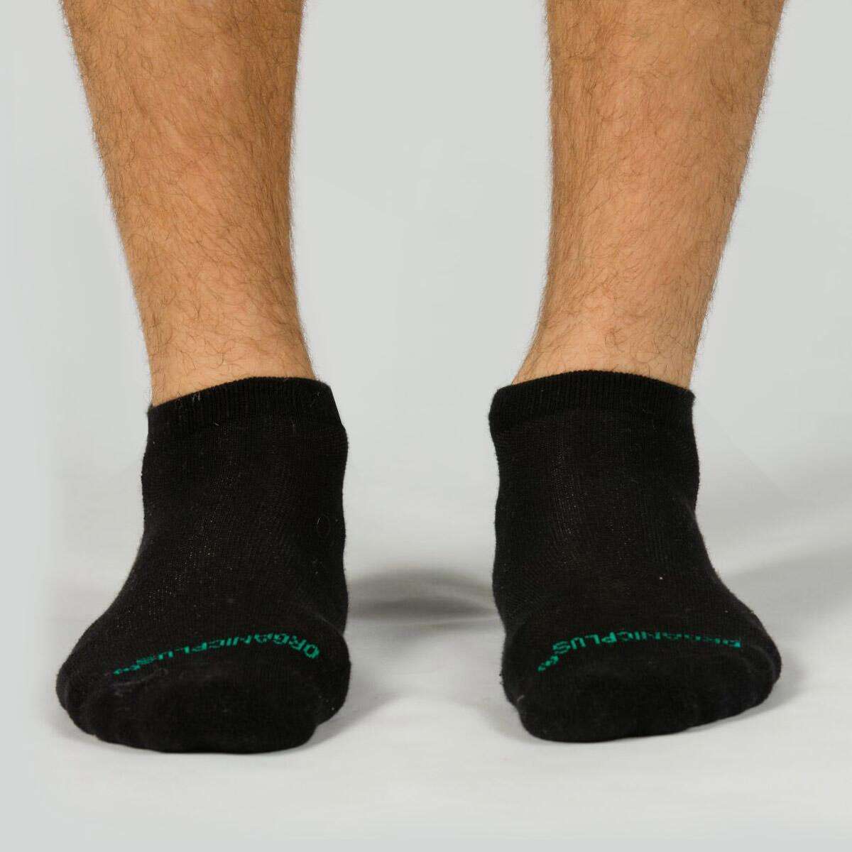GSA MEN΄S ORGANICPLUS [+] 180 Extra Cushioned Low Cut Athletic Socks / 3Pack Black