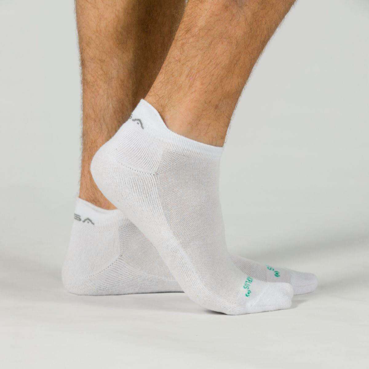 GSA MEN΄S ORGANICPLUS[+]180 Extra Cushioned Athletic Socks 3Pack White/Black/Grey