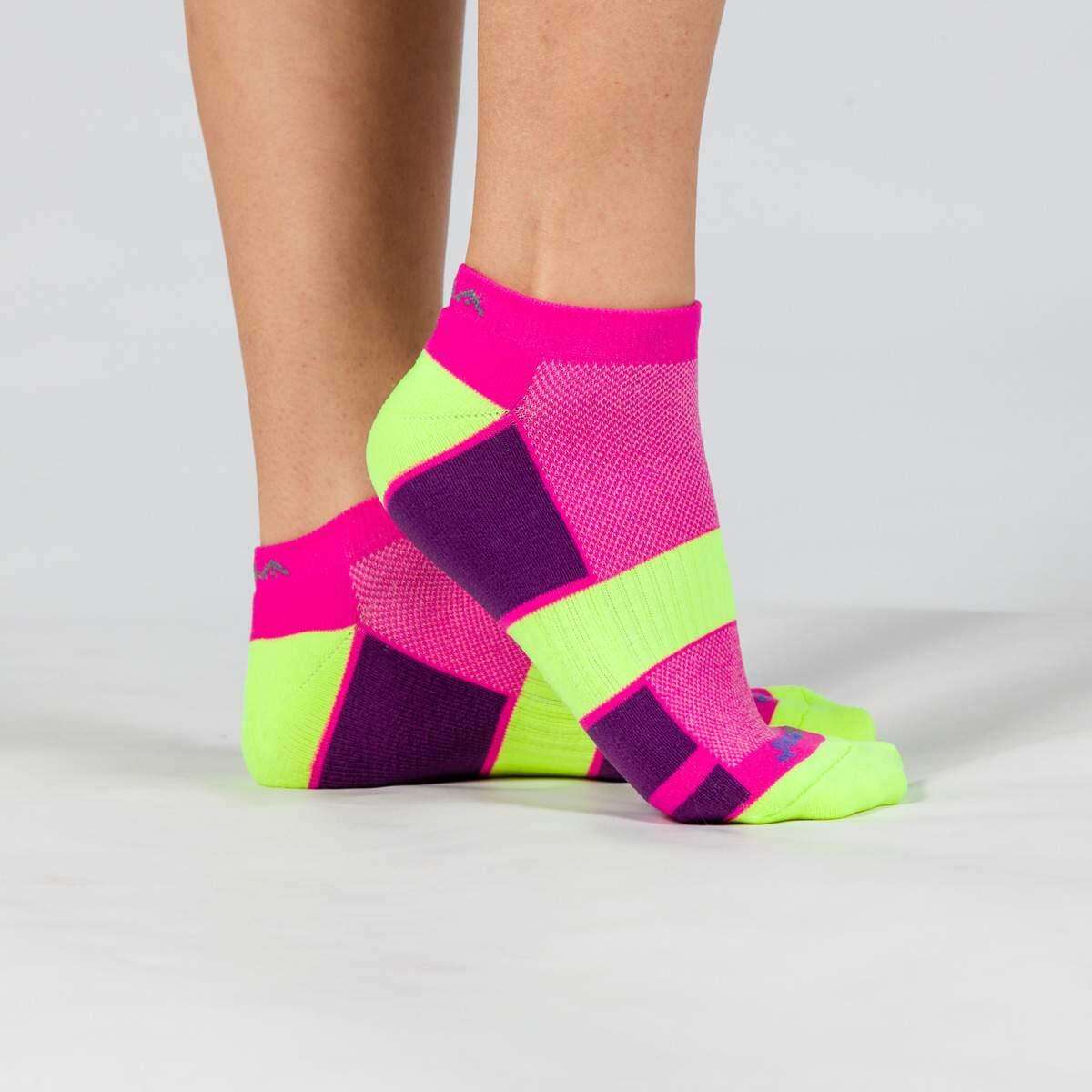 GSA WOMEN΄S HYDRO + 694 Performance Sports Socks 3Pack Green-Fuchsia-Purple