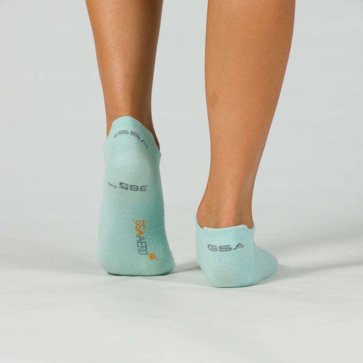 GSA WOMEN΄S ORGANICPLUS +365 Ultralight Sports Socks 3Pack Μέντα-Ροζ-Λιλά - Μέντα-Ροζ-Λιλά - 36-41