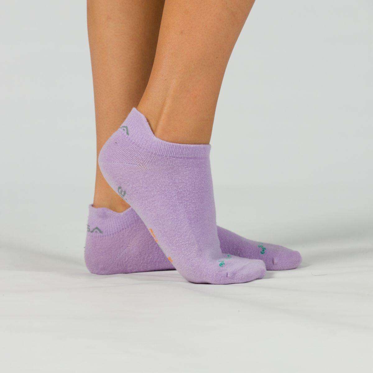 GSA WOMEN΄S ORGANICPLUS +365 Ultralight Sports Socks 3Pack Μέντα-Ροζ-Λιλά - Μέντα-Ροζ-Λιλά - 36-41