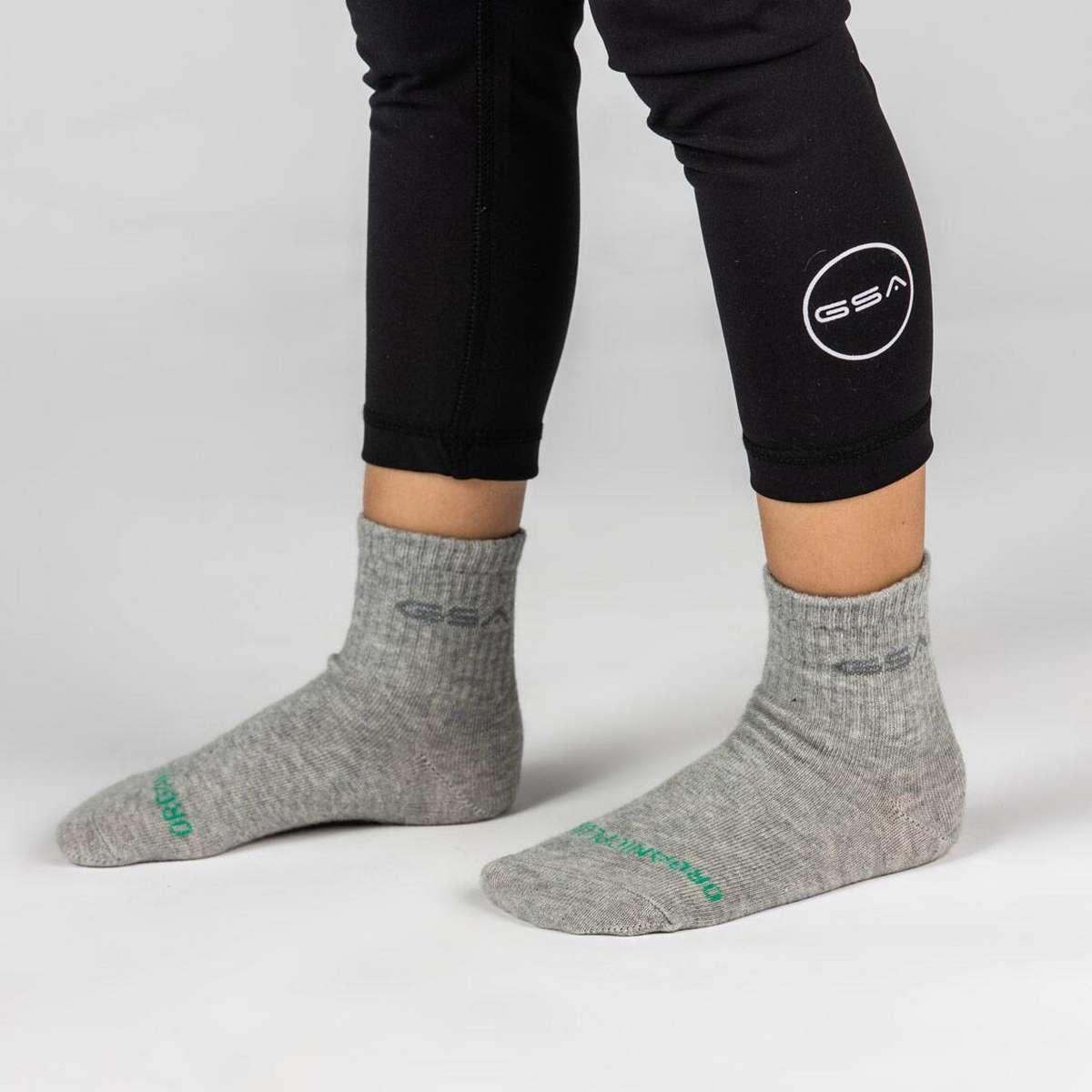 GSA KID΄S ORGANICPLUS[+]500 Αθλητικές Κάλτσες Παιδικές Socks 3Pack ροζ-γκρι-φούξια - Ροζ-Γκρι-Φούξια - 25-30
