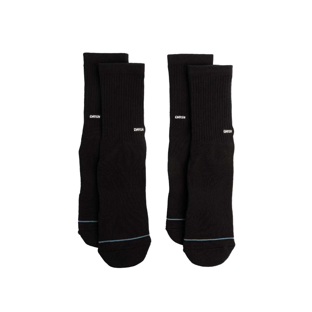 ΚΑΛΤΣΕΣ EMERSON BASIC MID CREW 2-PACK 241.EU08.43 BLACK