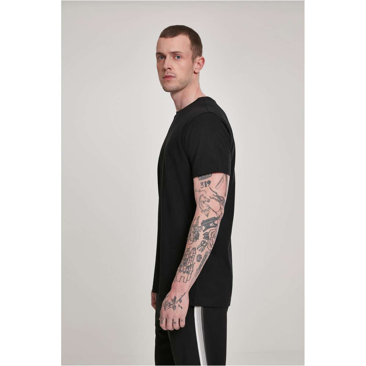 Urban Classics Men΄s Regular fit Cotton Basic Tee TB2684 BLACK