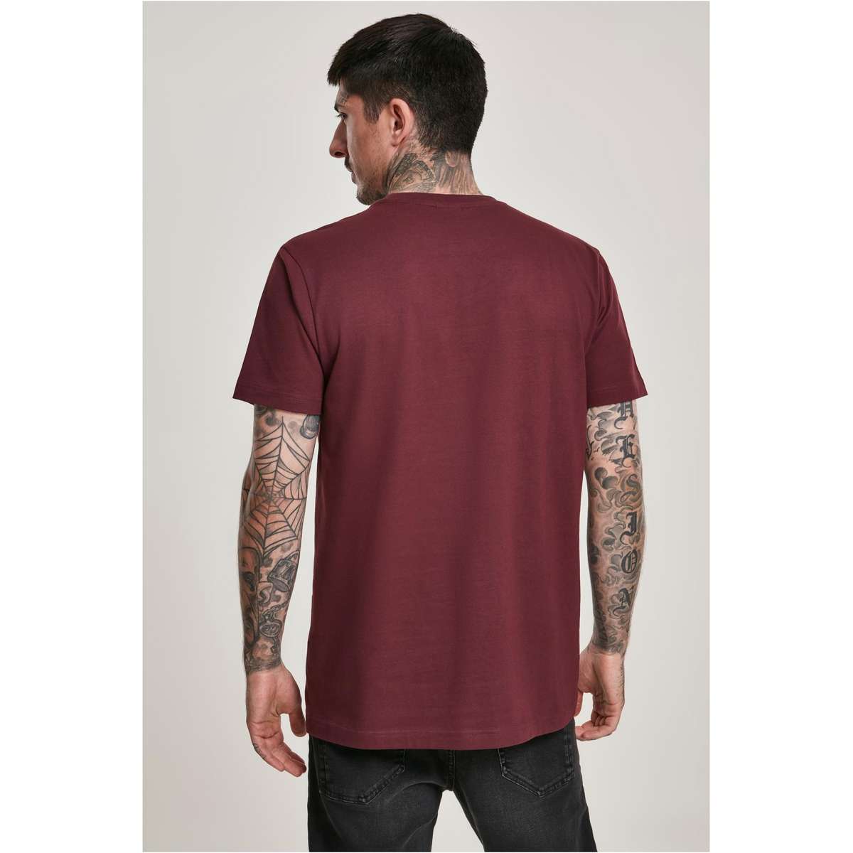 Urban Classics Men΄s Regular fit Cotton Basic Tee TB2684 REDWINE - Μπορντό - XXL