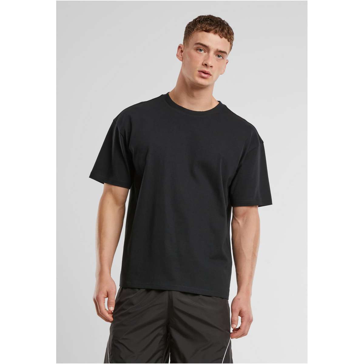 Urban Classics Men΄s Cotton Next Heavy Basic Loose fit Tee TB7557 Black - Μαύρο - M
