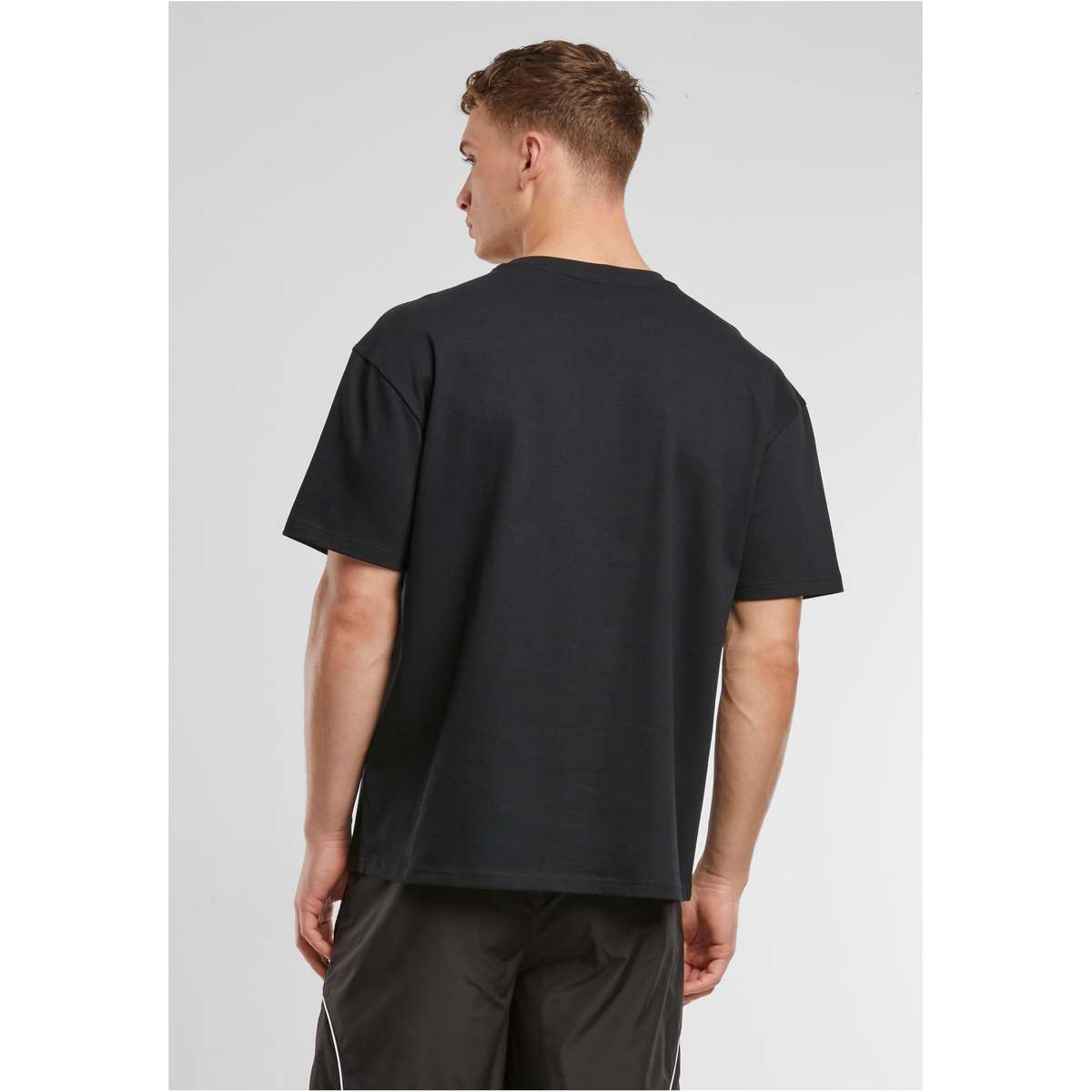 Urban Classics Men΄s Cotton Next Heavy Basic Loose fit Tee TB7557 Black - Μαύρο - M