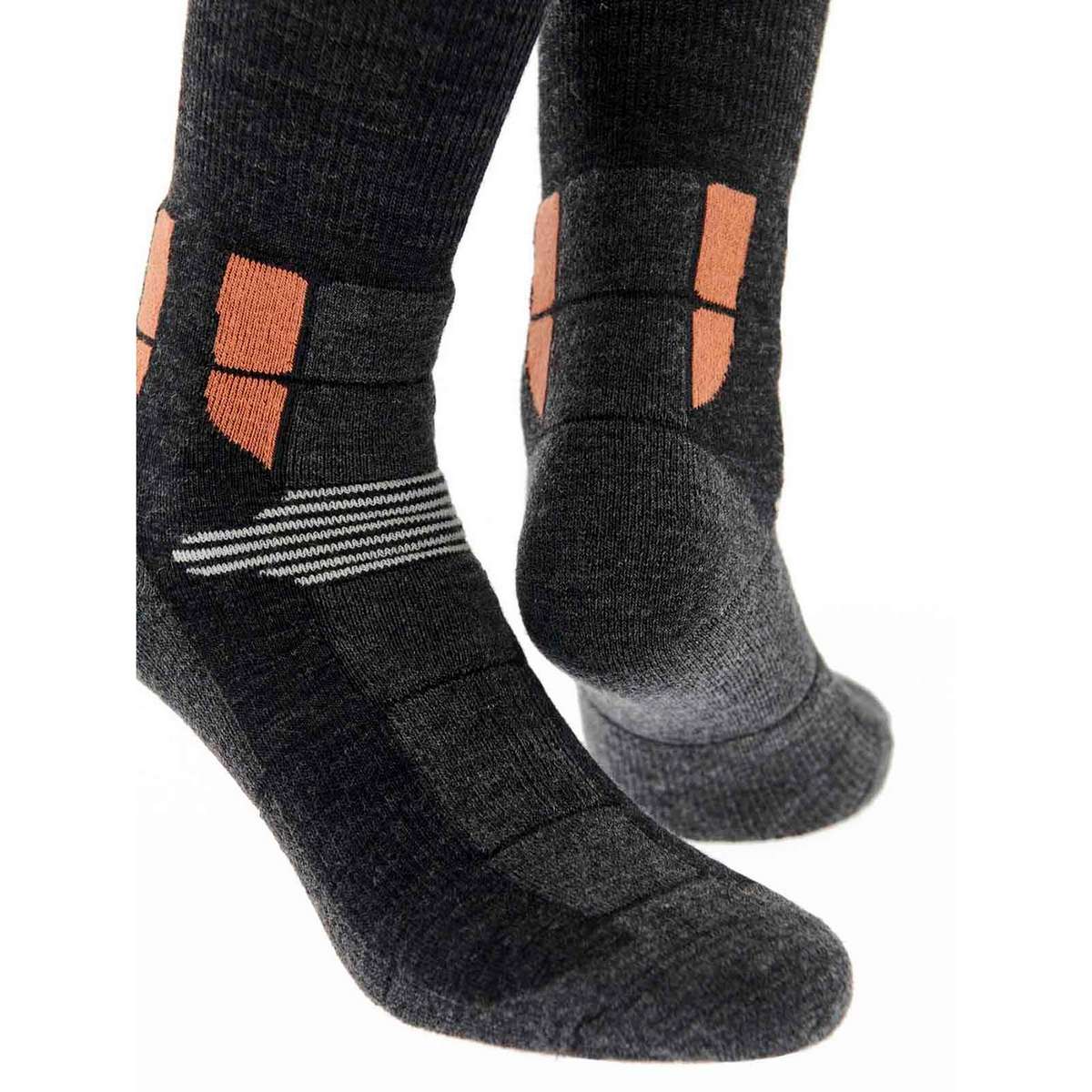 Walk Ανδρικές Ισοθερμικές Κάλτσες Ανθρακί W222-09