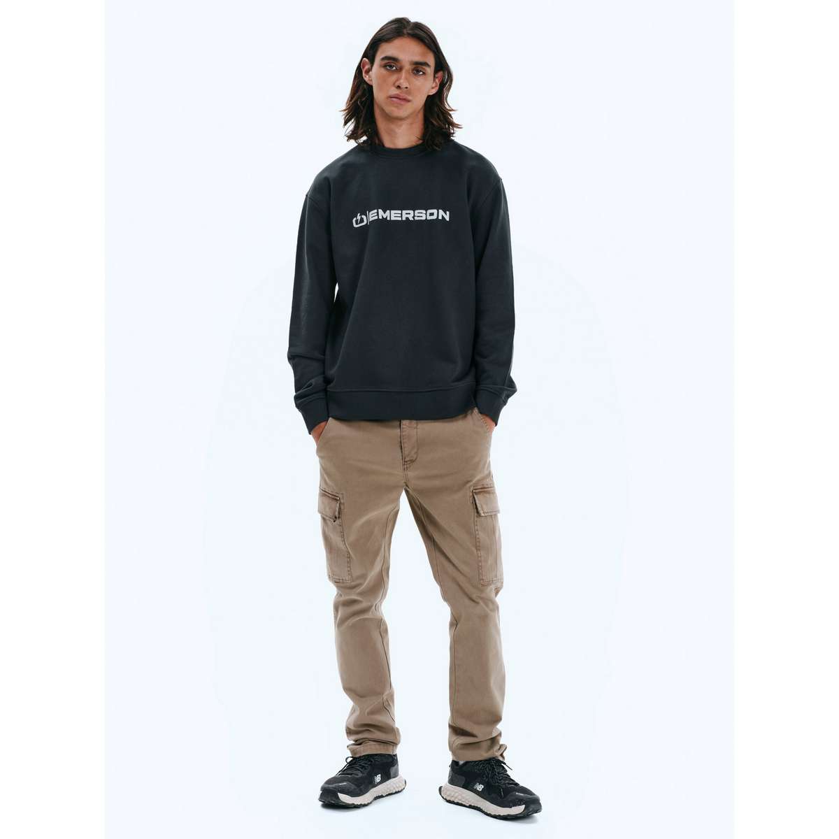 EMERSON MEN’S REGULAR FIT COTTON CLASSIC CREW NECK 252.EM20.03-FOREST-TEAL