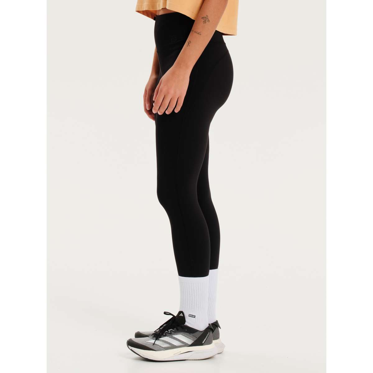 Emerson Γυναικείο Cropped Κολάν Μαύρο 251.EW271.17-BLACK - Μαύρο - L