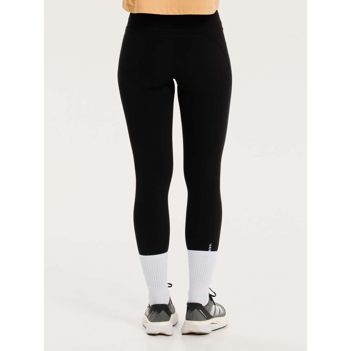 Emerson Γυναικείο Cropped Κολάν Μαύρο 251.EW271.17-BLACK - Μαύρο - L