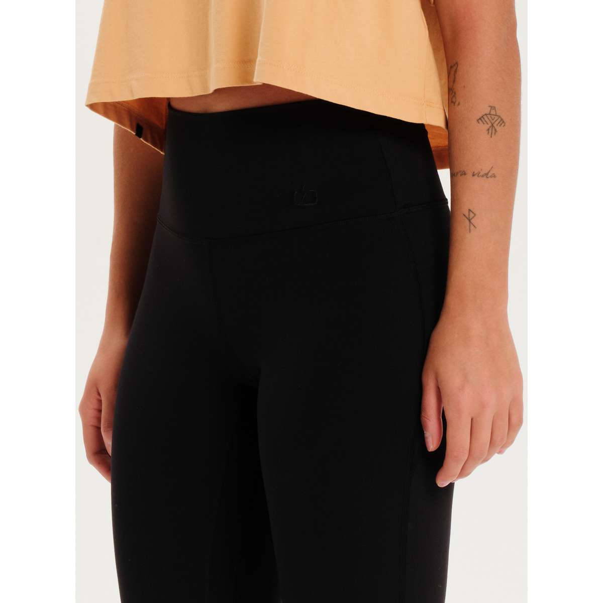 Emerson Γυναικείο Cropped Κολάν Μαύρο 251.EW271.17-BLACK - Μαύρο - L