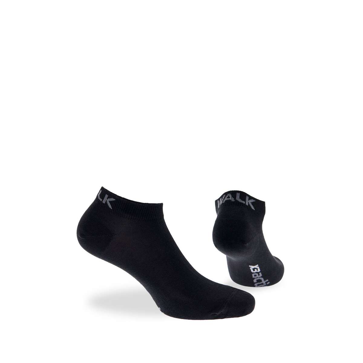 WALK MEN΄S COTTON LOW CUT SOCKS 3 PAIRS BLACK V20-020202