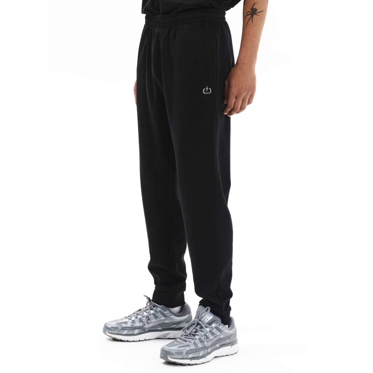 EMERSON MEN’S REGULAR FIT COTTON SWEAT PANTS 252.EM25.65-BLACK