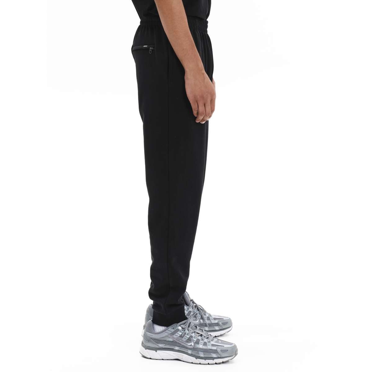 EMERSON MEN’S REGULAR FIT COTTON SWEAT PANTS 252.EM25.65-BLACK