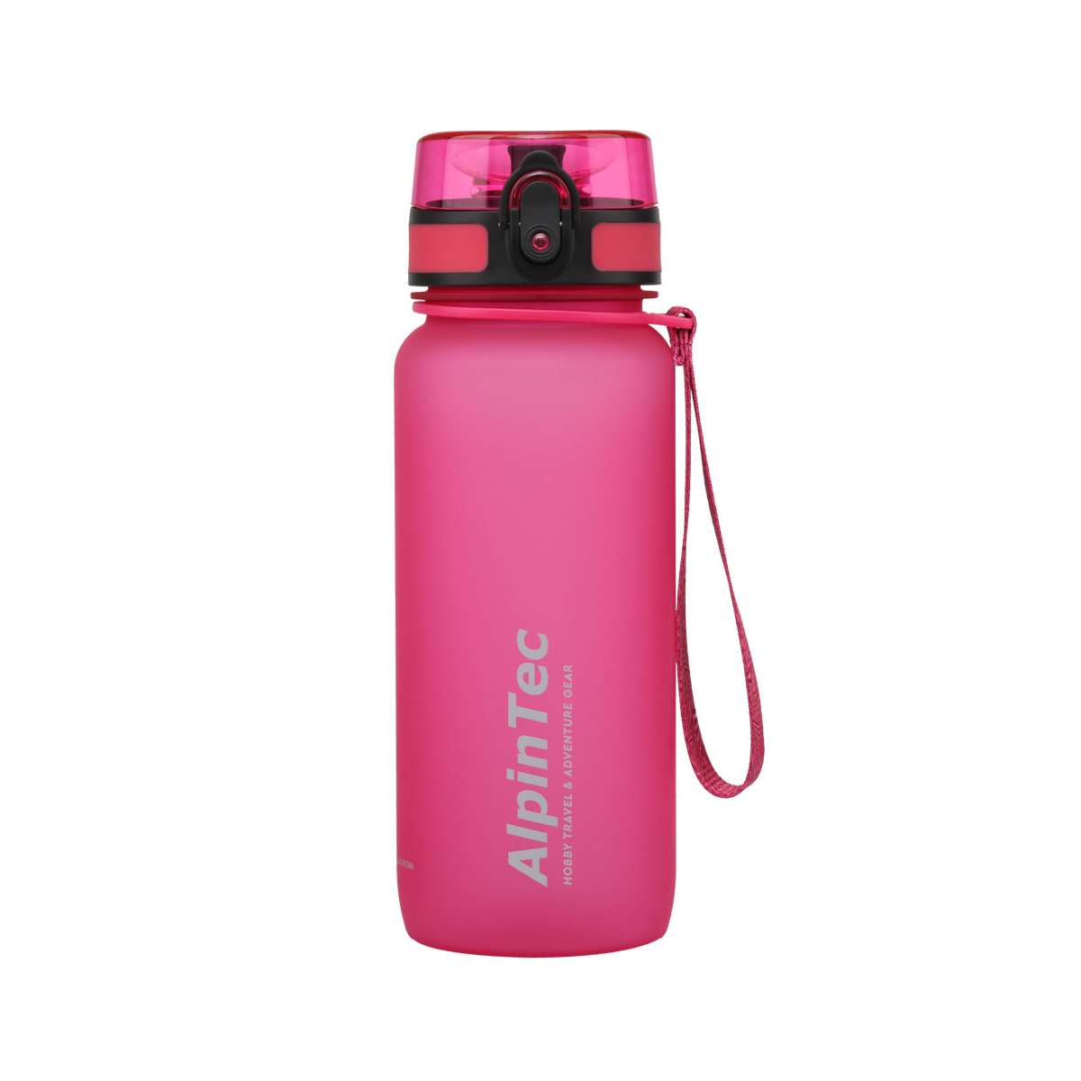 AlpinPro T-750 Αθλητικό Πλαστικό Παγούρι 650ml Ροζ 