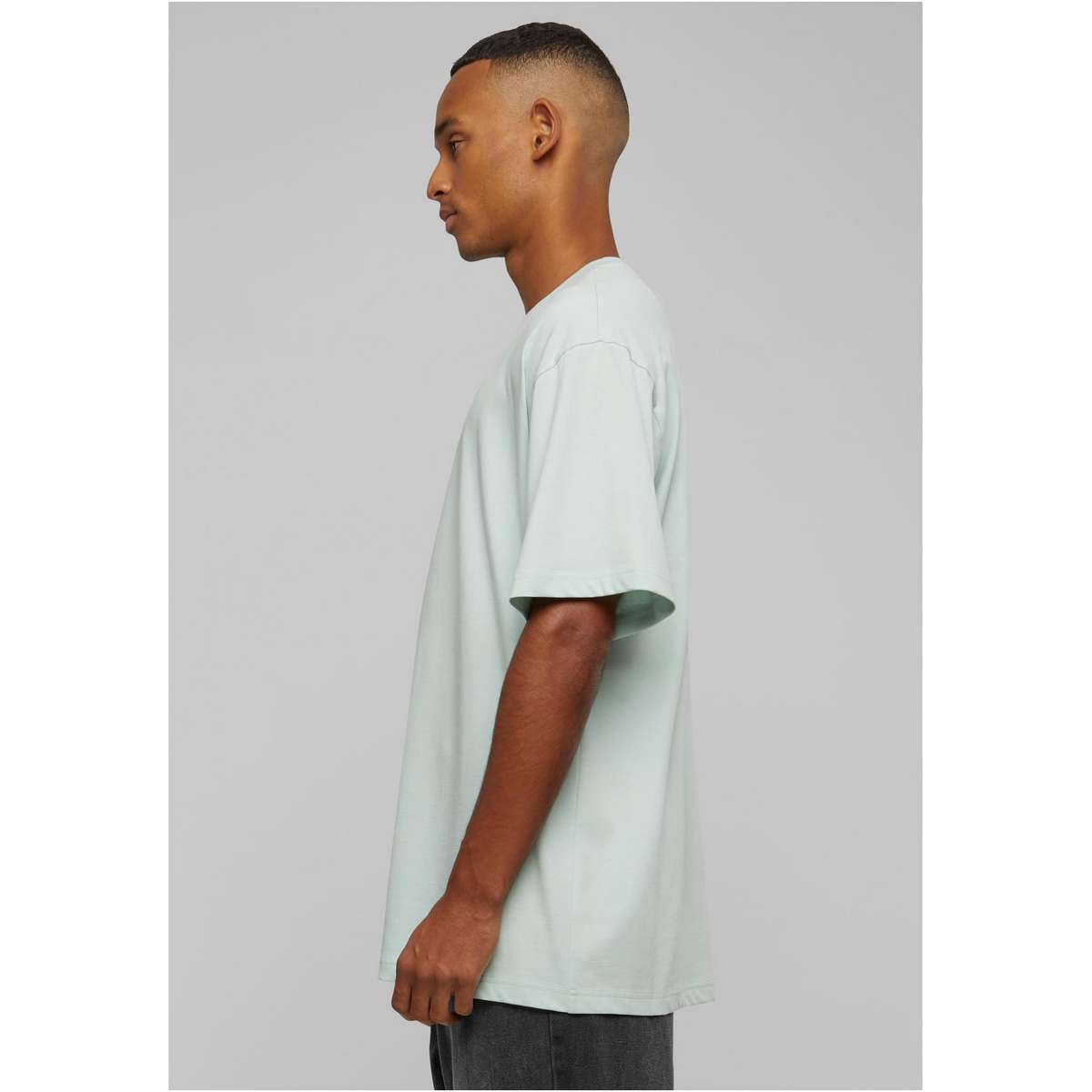 URBAN CLASSICS MEN’S REGULAR FIT COTTON TALL TEE TB006 FROSTMINT - Μέντα - XXL