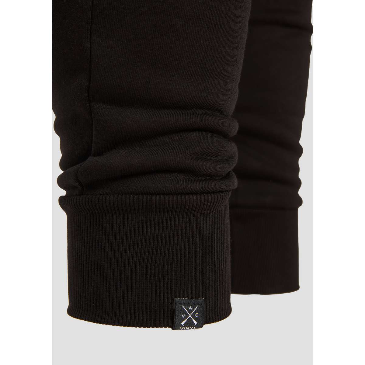 VINYL ART CLOTHING MENS REGULAR FIT COTTON CORE SWEATPANTS BLACK 06324-01