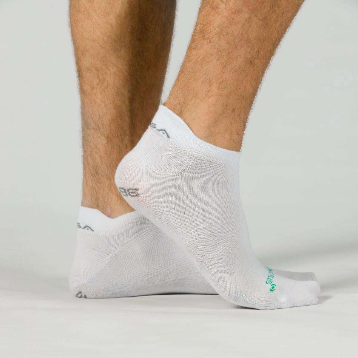 GSA MEN΄S ORGANICPLUS [+] 365 ULTRALIGHT SPORTS SOCKS 3PACK BLACK-GREY-WHITE