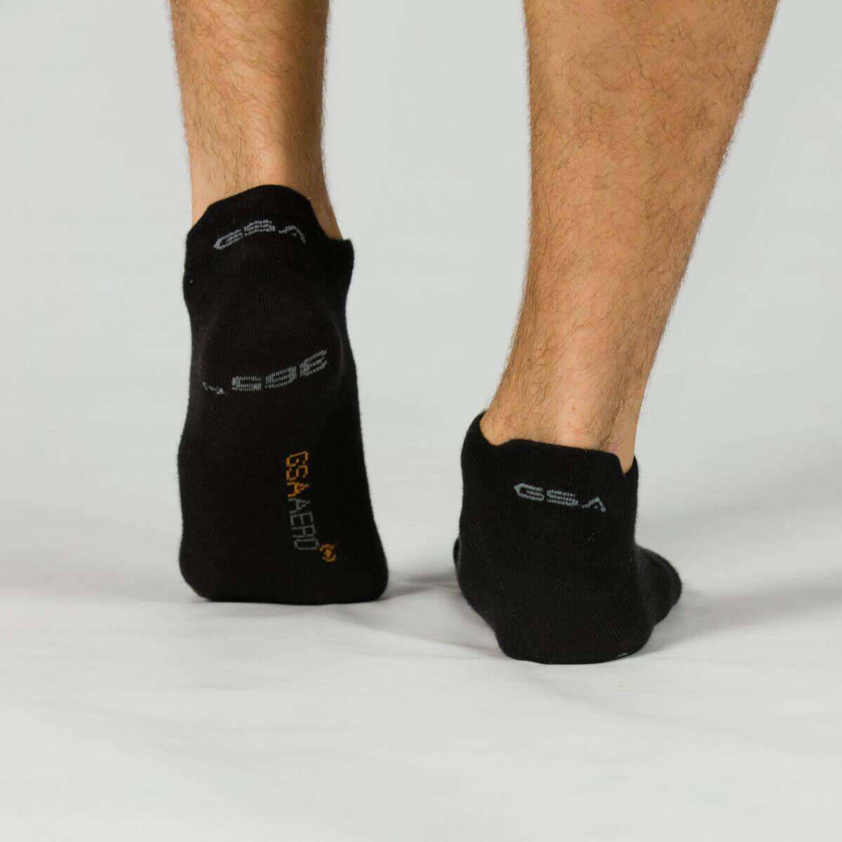 GSA MEN΄S ORGANICPLUS [+] 365 ULTRALIGHT SPORTS SOCKS 3PACK BLACK-GREY-WHITE