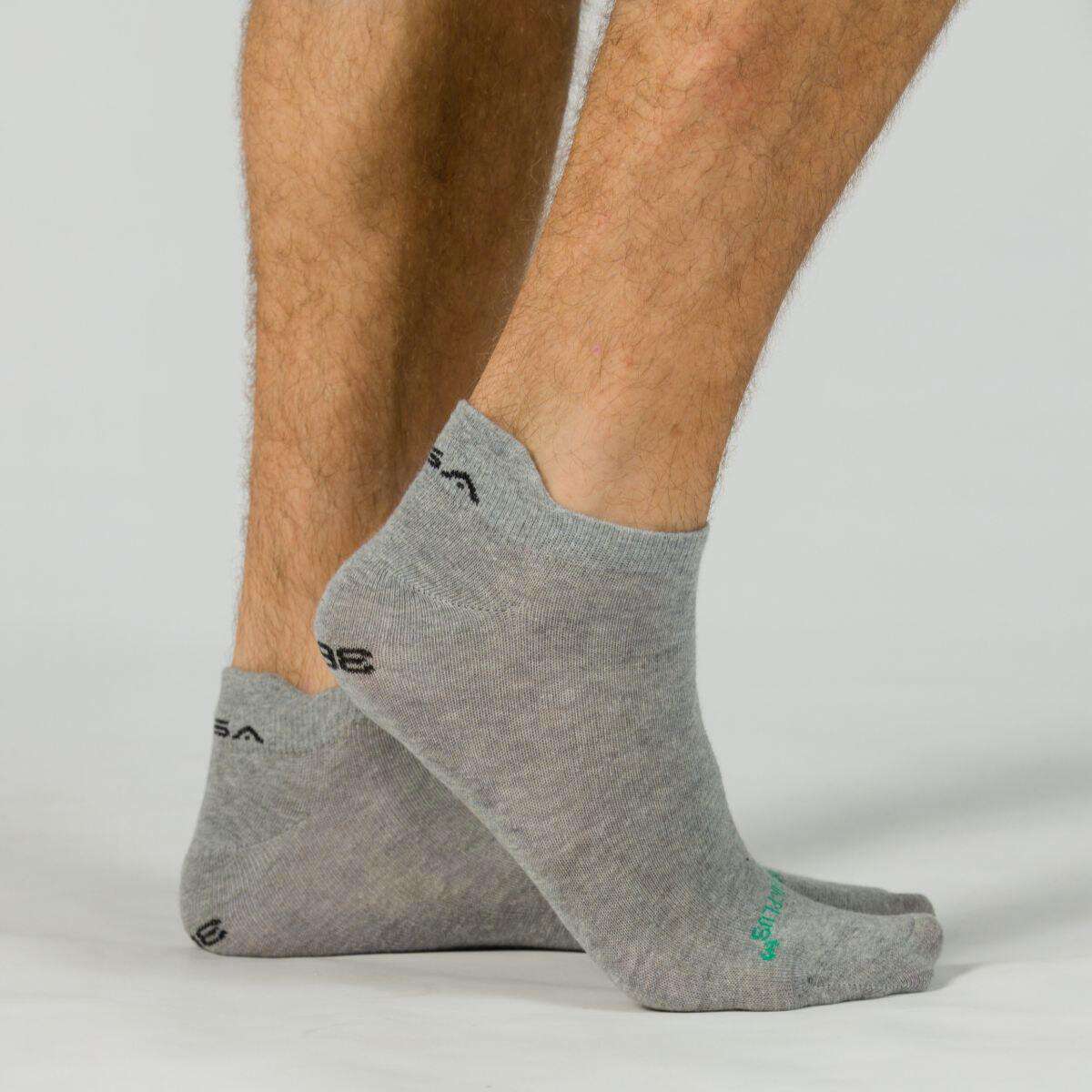 GSA MEN΄S ORGANICPLUS [+] 365 ULTRALIGHT SPORTS SOCKS 3PACK BLACK-GREY-WHITE