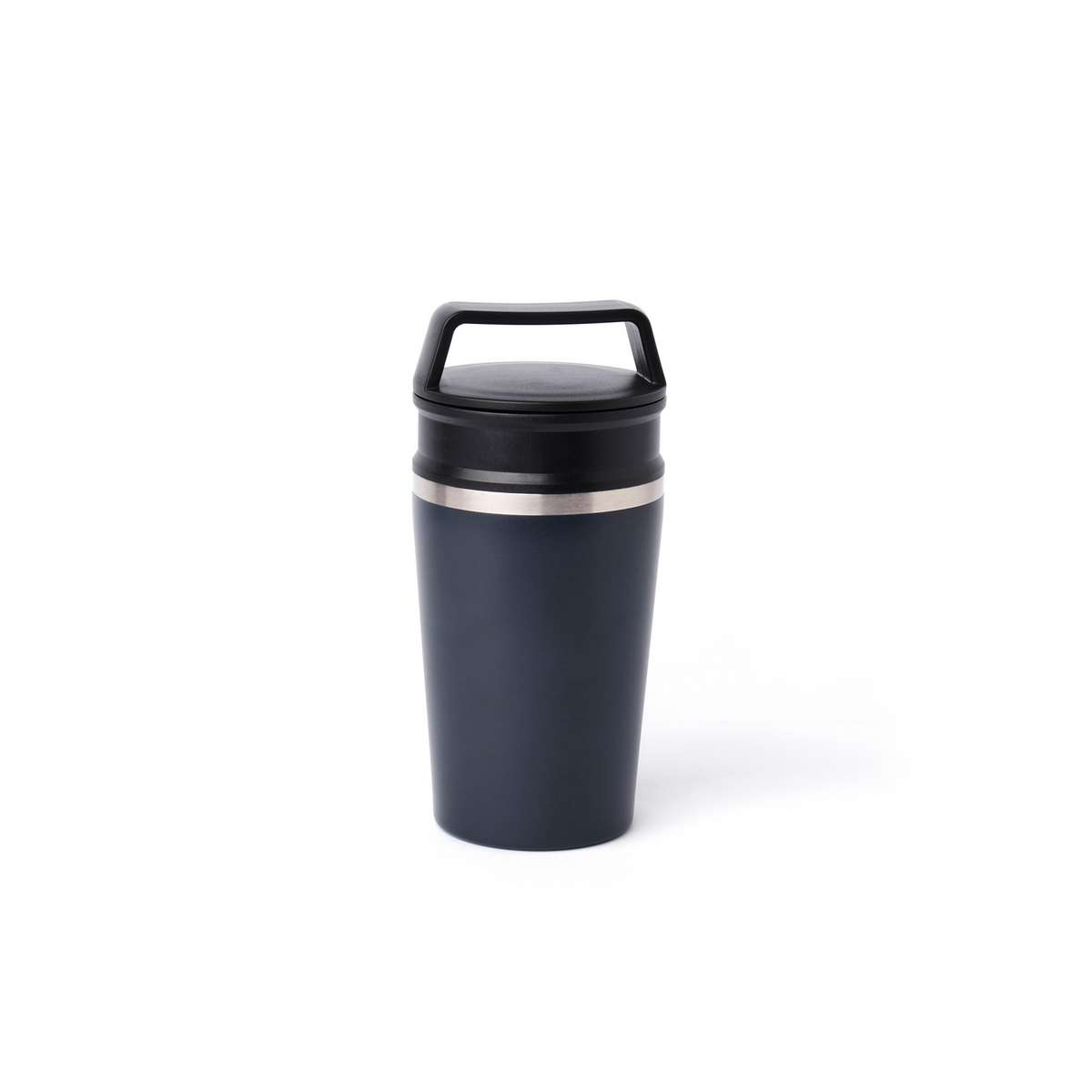 Emerson Ανακυκλώσιμο Ποτήρι Θερμός Ανοξείδωτο BPA Free 300ml Blue Black