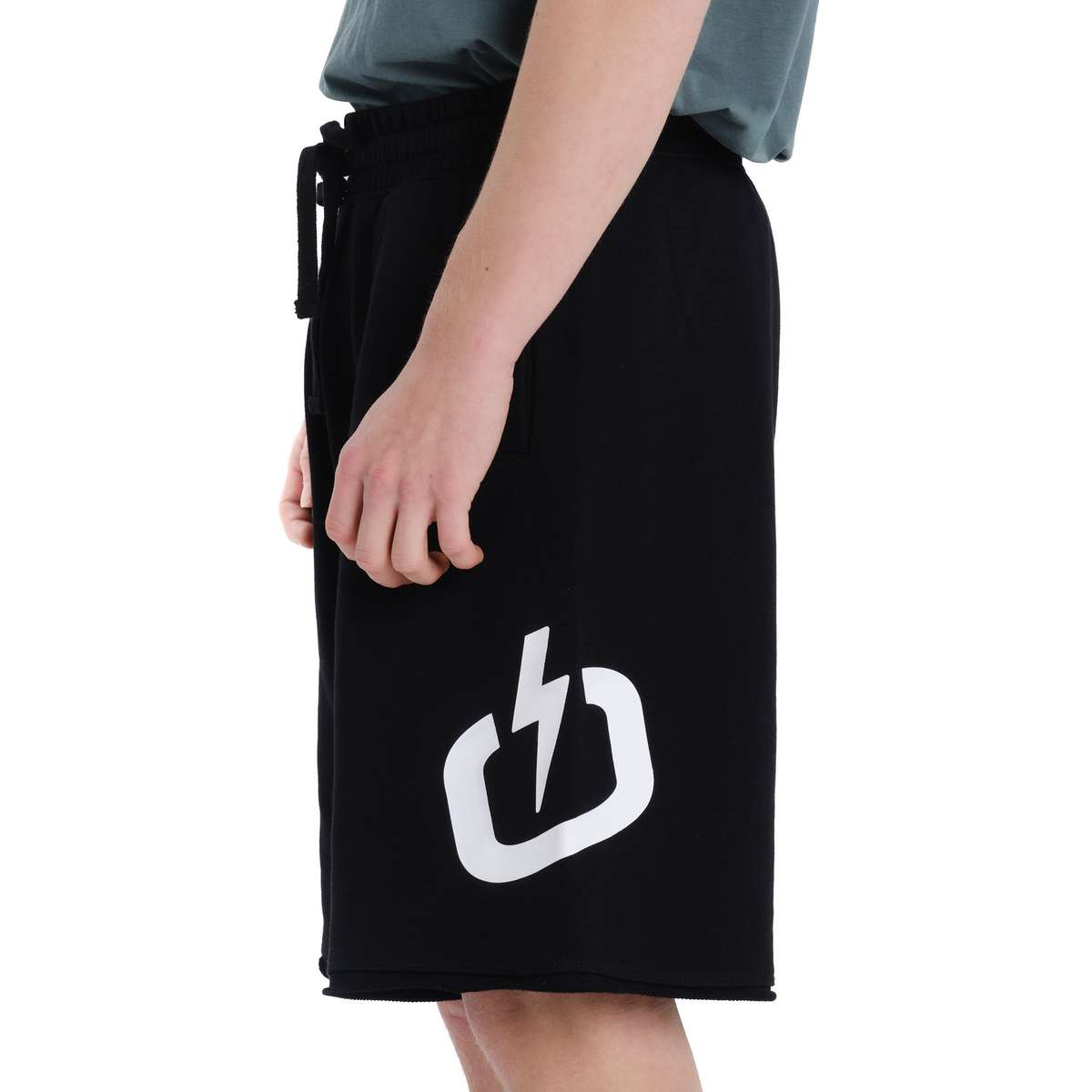 Emerson Men΄s Regular Fit Cotton Sweat Shorts 261.EM26.38-BLACK - Μαύρο - XL