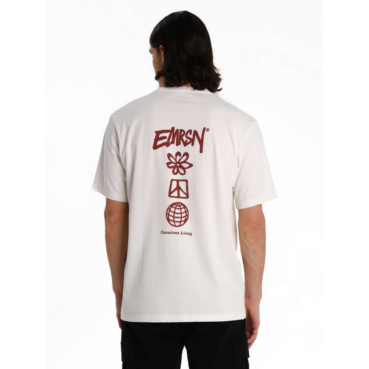 EMERSON MEN΄S REGULAR FIT COTTON T-SHIRT 261.EM33.47-OFF WHITE