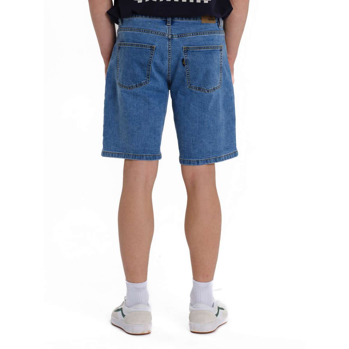 EMERSON MEN’S COTTON STRETCH DENIM SHORTS 261.EM45.109-BLUE