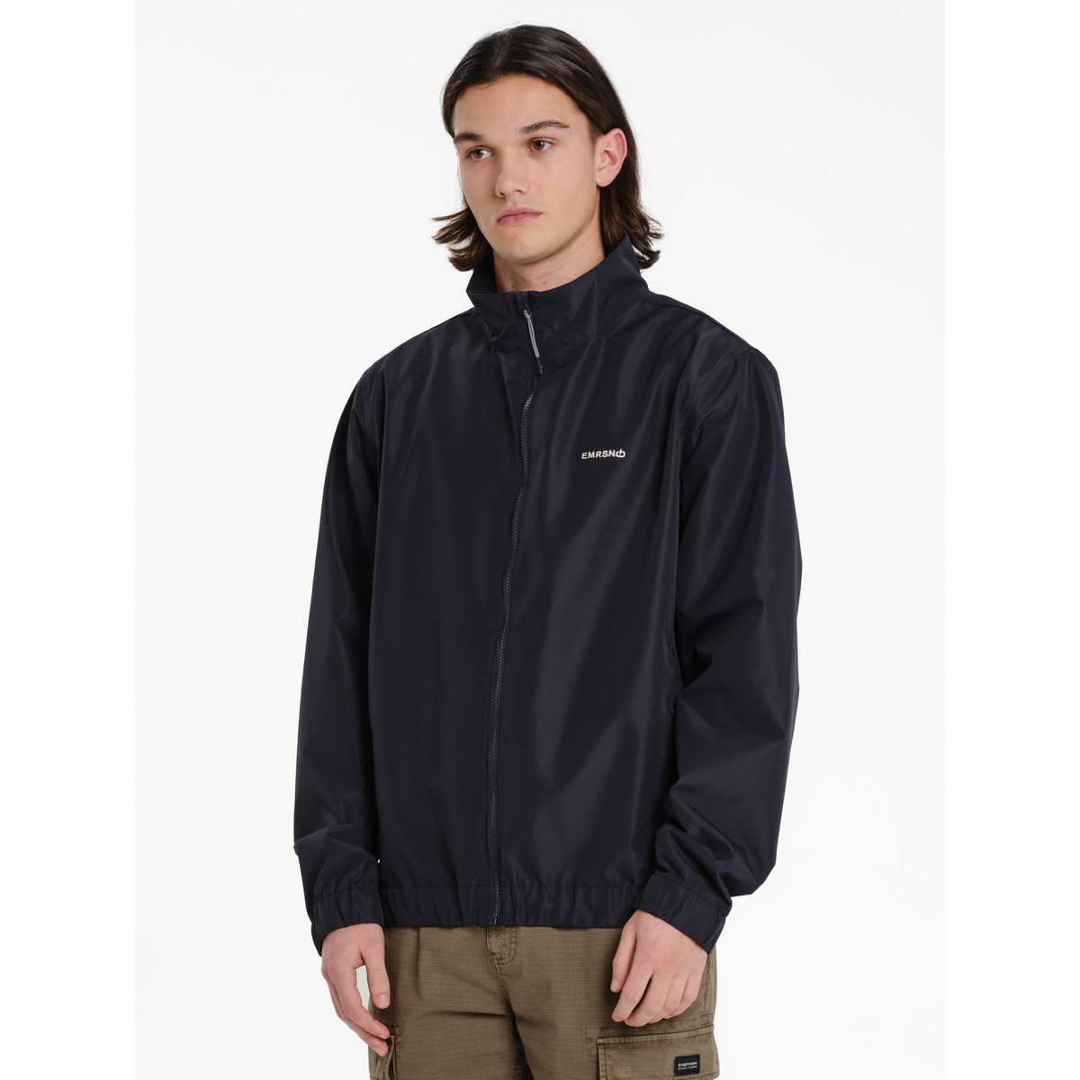 EMERSON MEN’S REGULAR FIT LIGHTWEIGHT BOMBER JACKET BLUE