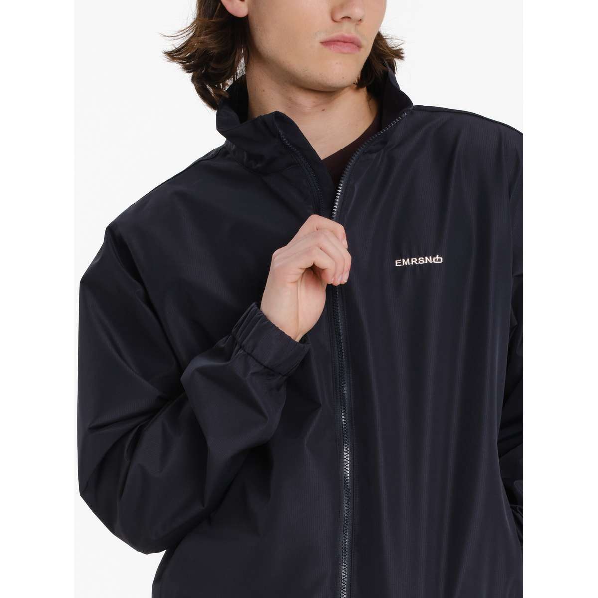 EMERSON MEN’S REGULAR FIT LIGHTWEIGHT BOMBER JACKET BLUE