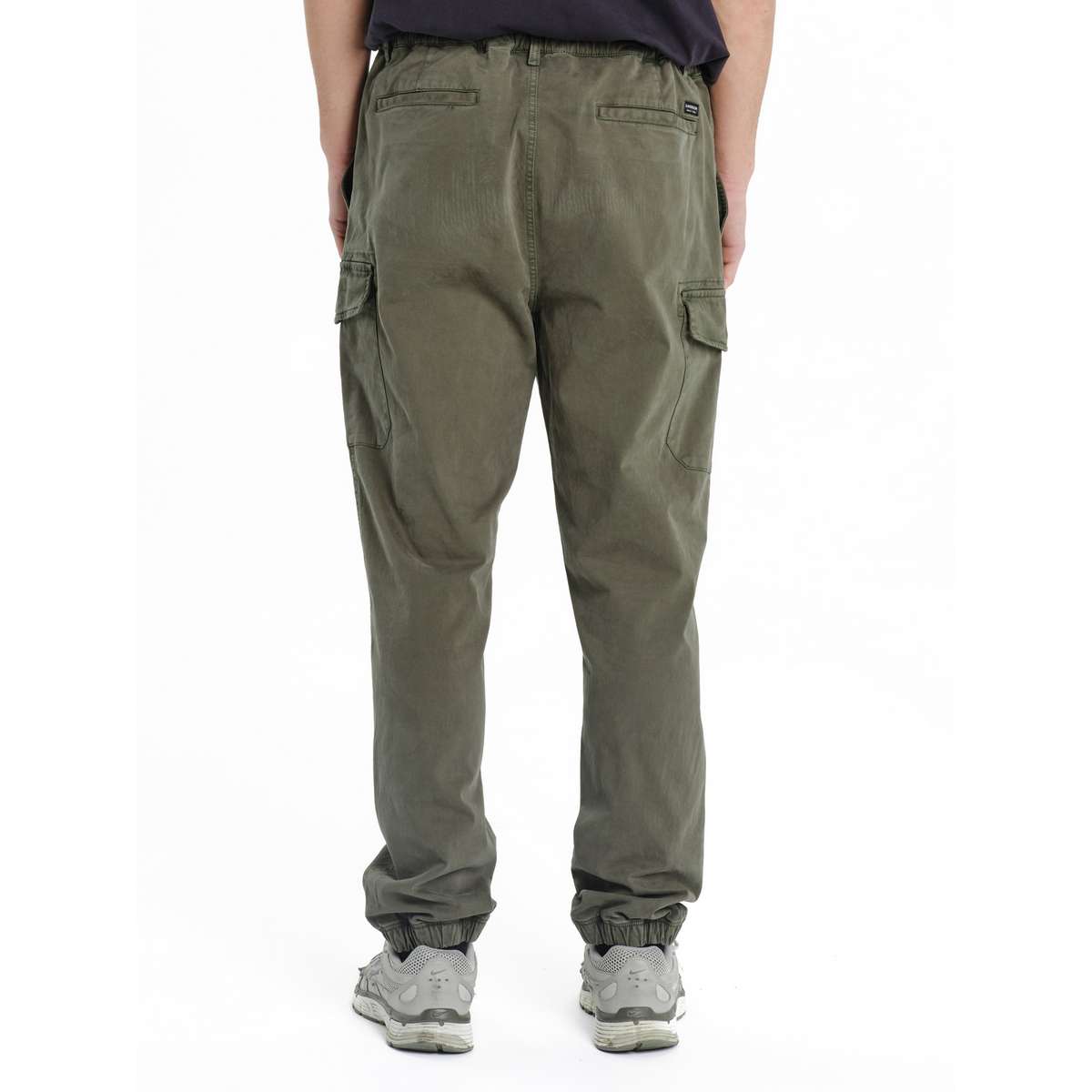 Emerson Ανδρικό Παντελόνι Cargo Regular Fit Cotton Ελαστικό Πράσινο - Πράσινο - L