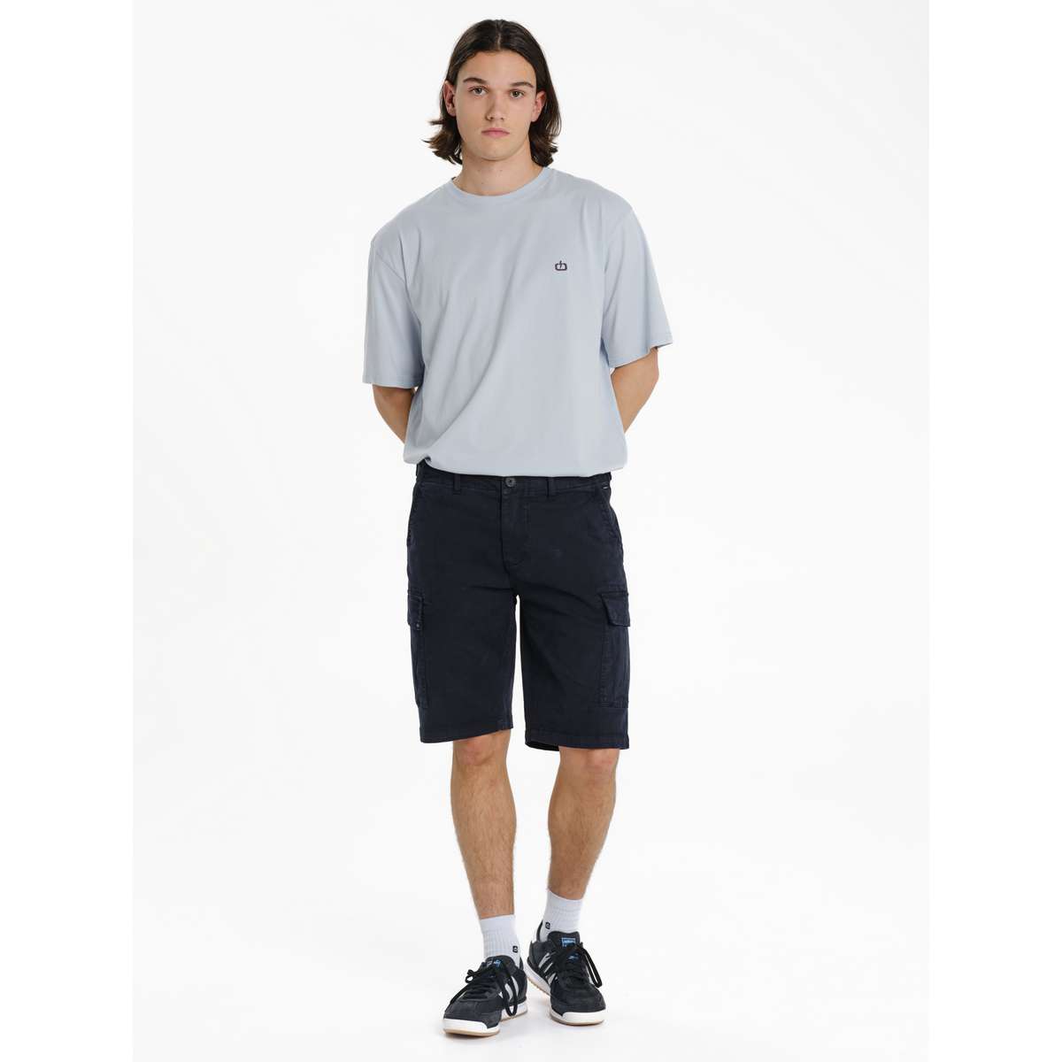 Emerson Ανδρική Βερμούδα Cargo Regular Fit Cotton 261.EM47.295-D-BLUE