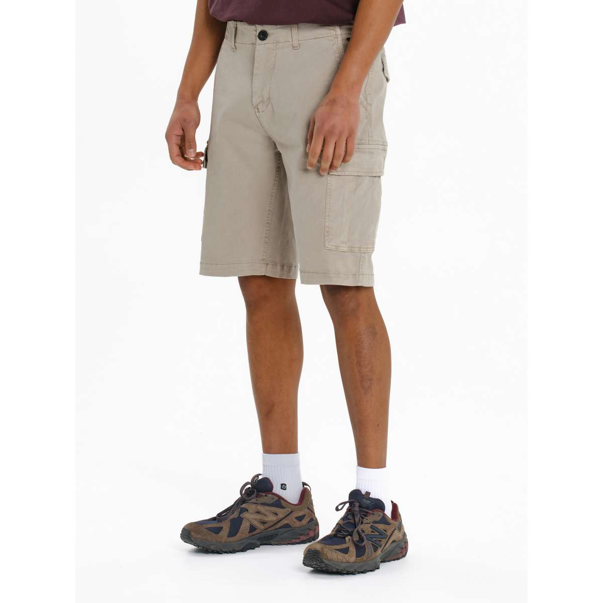 Emerson Ανδρική Βερμούδα Cargo Regular Fit Cotton 261.EM47.295-L-BEIGE