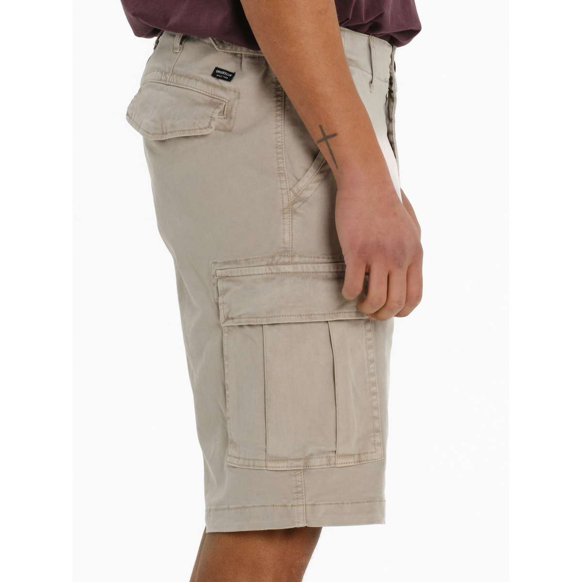 Emerson Ανδρική Βερμούδα Cargo Regular Fit Cotton 261.EM47.295-L-BEIGE