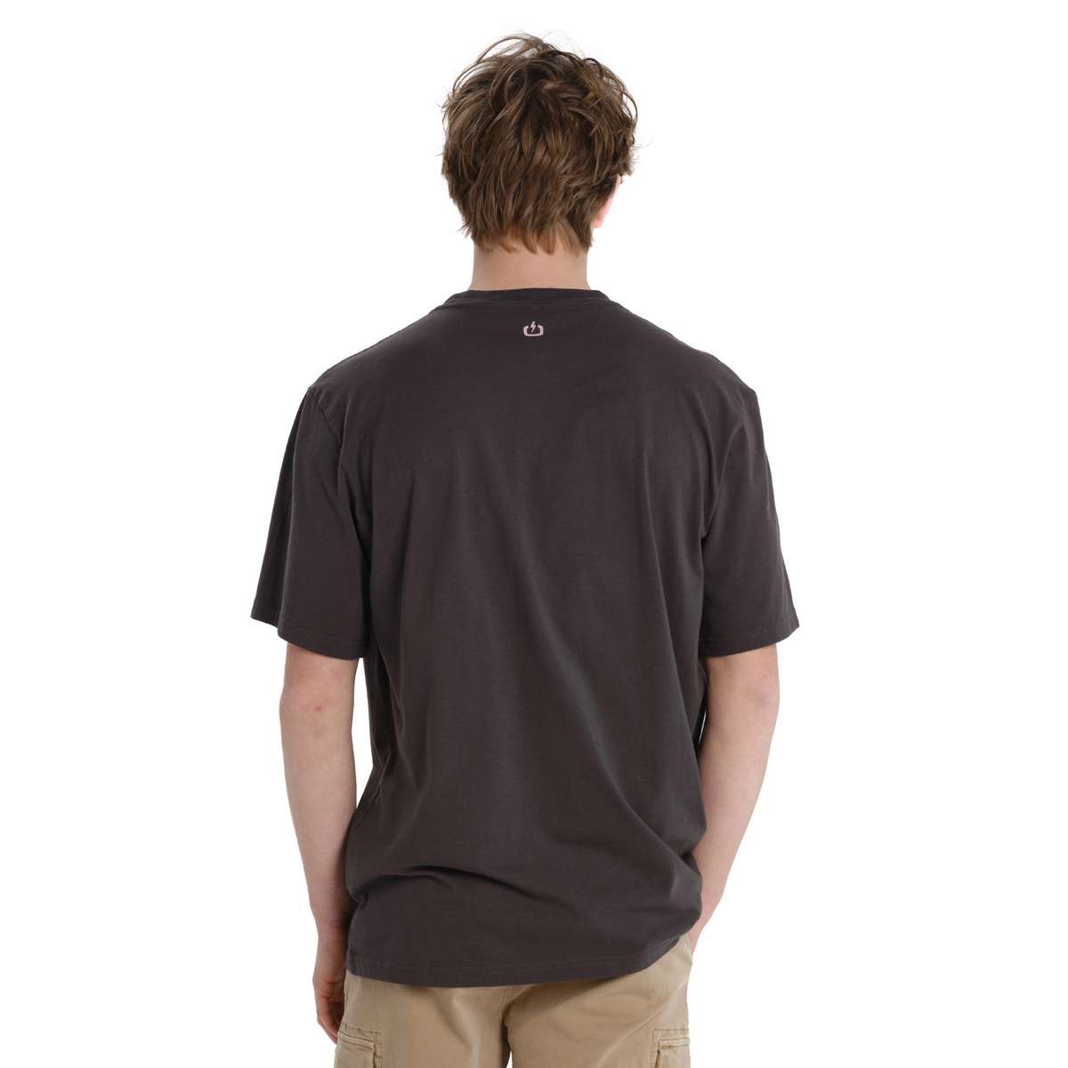 EMERSON LOGO ΑΝΔΡΙΚΟ ΚΟΝΤΟΜΑΝΙΚΟ T-SHIRT COTTON CHARCOAL - Γκρι - XL