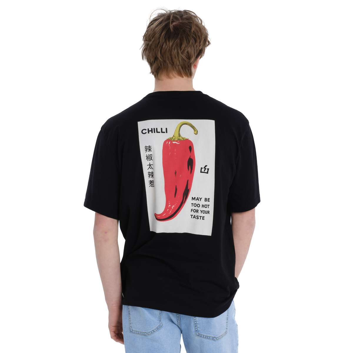 EMERSON CHILI ΑΝΔΡΙΚΟ ΚΟΝΤΟΜΑΝΙΚΟ T-SHIRT BLACK