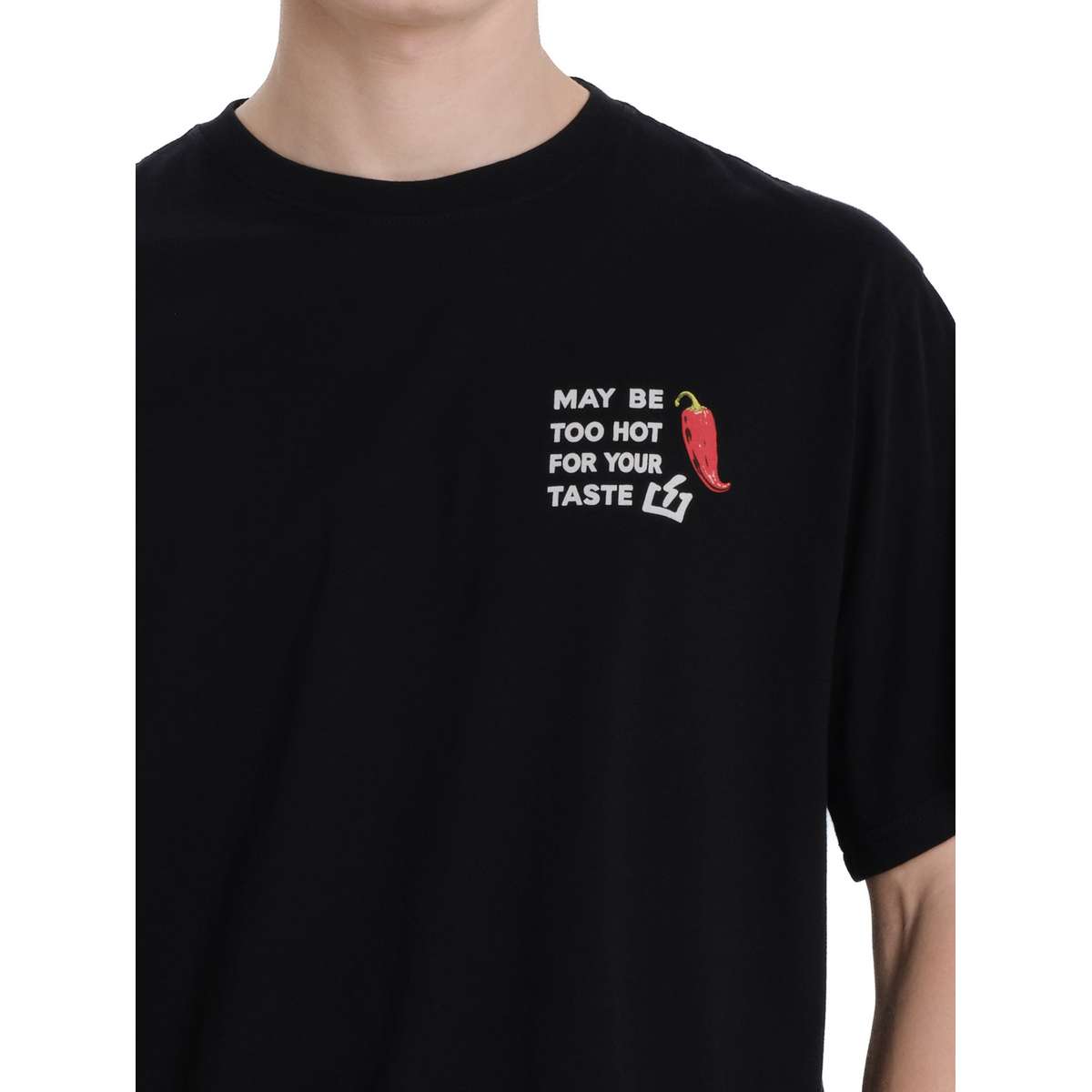 EMERSON CHILI ΑΝΔΡΙΚΟ ΚΟΝΤΟΜΑΝΙΚΟ T-SHIRT BLACK