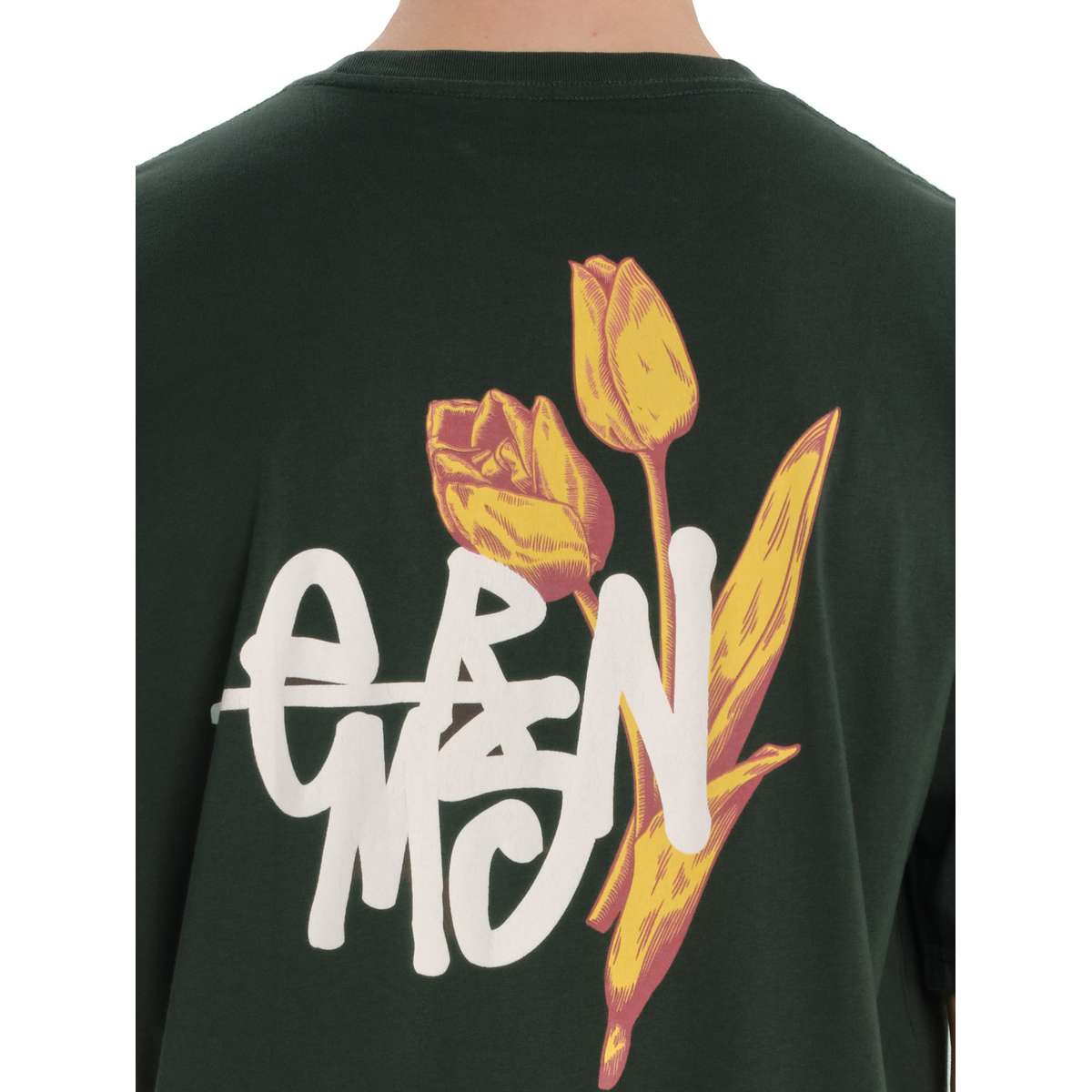 EMERSON ΑΝΔΡΙΚΟ ΚΟΝΤΟΜΑΝΙΚΟ T-SHIRT COTTON FOREST GREEN