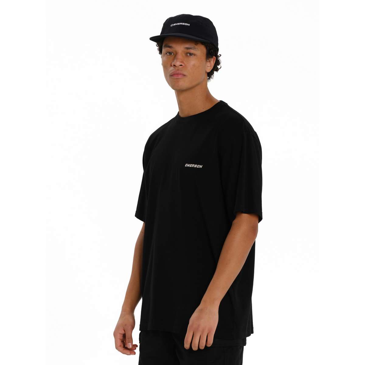 EMERSON SAMURAI ΑΝΔΡΙΚΟ ΚΟΝΤΟΜΑΝΙΚΟ T-SHIRT BLACK