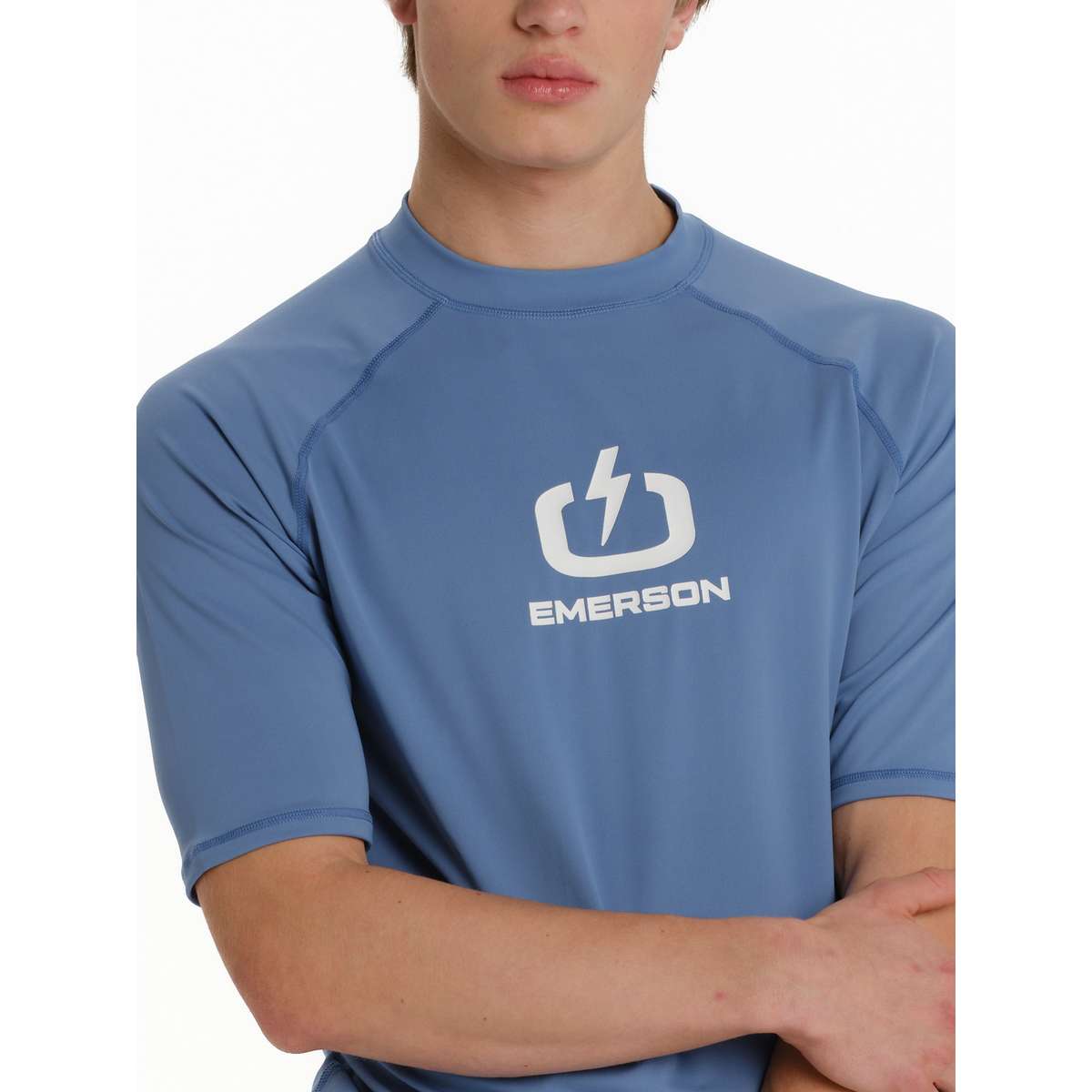 EMERSON MEN΄S POLYESTER ΑΝΤΙΗΛΙΑΚΗ ΜΠΛΟΥΖΑ RASHGUARD 251.EM56.02 SIEL