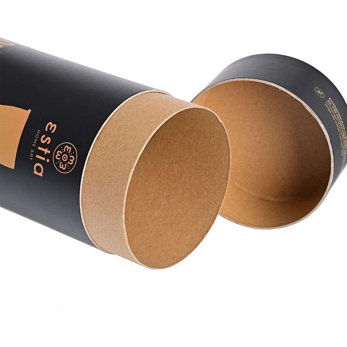 Estia Coffee Mug Save The Aegean Θερμός Ανοξείδωτο BPA Free 350ml Midnight Black με Καλαμάκι
