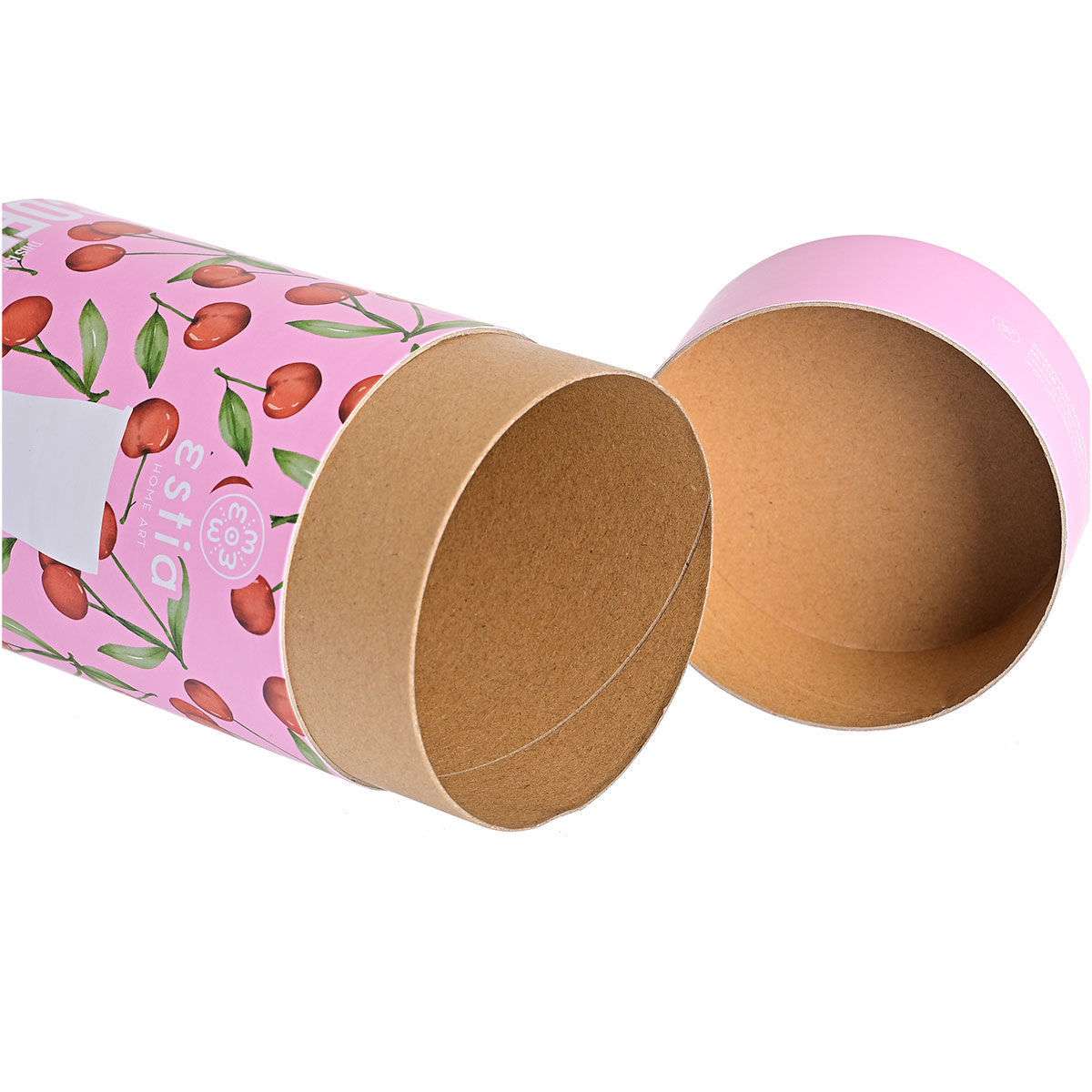 Estia Coffee Mug Save The Aegean Θερμός Ανοξείδωτο BPA Free 350ml Cherry Rose με Καλαμάκι