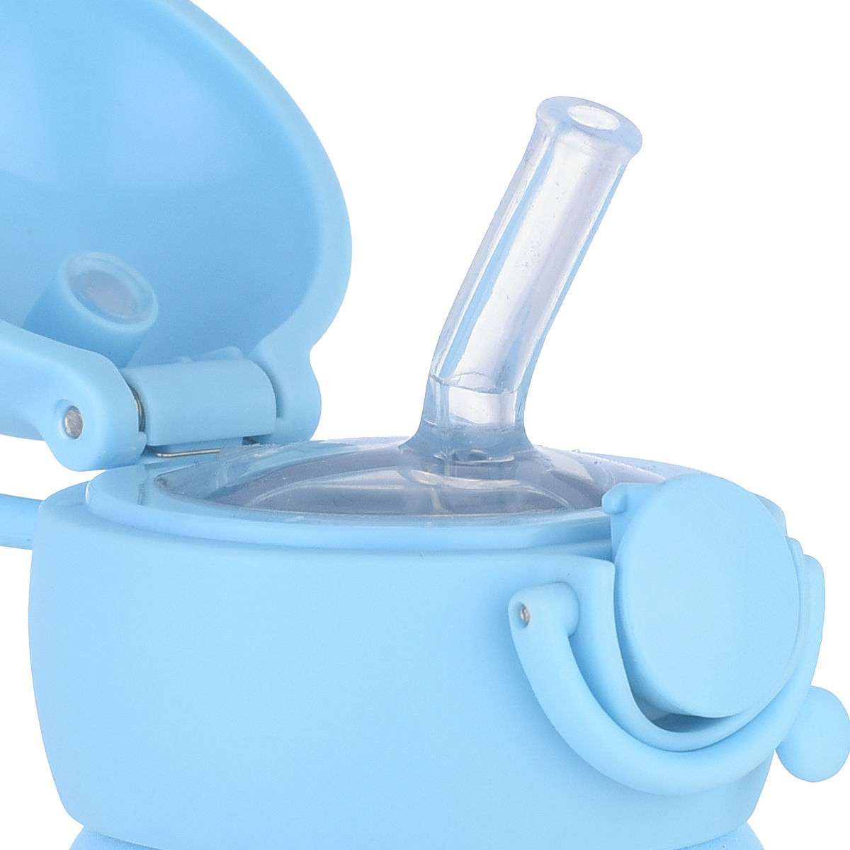 Estia Wonder Bottle Παιδικό Παγούρι Θερμός Ανοξείδωτο με Καλαμάκι Non Spill Ocean Play 500ml Πολύχρωμο