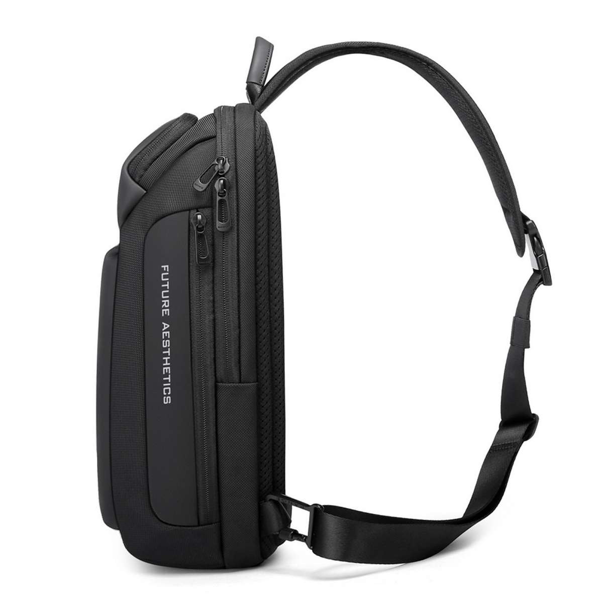 Τσαντάκι ώμου χιαστί crossbody Bange 7566 Μαύρο