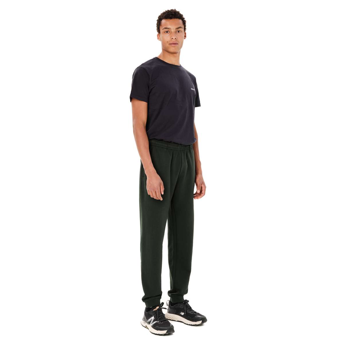 EMERSON MEN’S REGULAR FIT COTTON SWEAT PANTS 262.EM25.65 FOREST GREEN